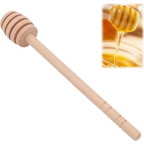 DLKKLB 1 Pc Honey Stir Bar Beekeeping Honey Tools Wood Honey Splash Bar Stirring Rod Hammer Beekeeping Supplies Tools