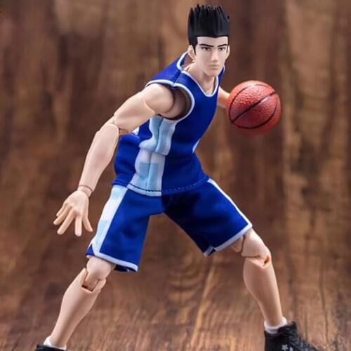 Tronzo Action Figure SLAM DUNK AKIRA SENDOH PVC Action Model Toys SLAM DUNK Blue White Great Toys AKIRA SENDOH GT Model Toys