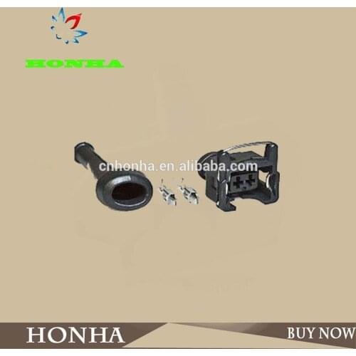 EV1 2 Pin automotive fuel Injector EFI connector Waterproof Electrical Wire Plug 1jz ev6 ev14 for Injectors