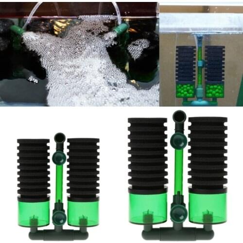 Filter Intake Sponge Aquarium Fish Tank Filter Sponge Filter Covers Air Pump Biochemical Replacement QS Filter