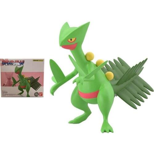 Bandai Pokemon Toys Anime Figure PB Limited Scale World Hoenn Region Sceptile Genuine Model Action Toy Figure Toys for Children