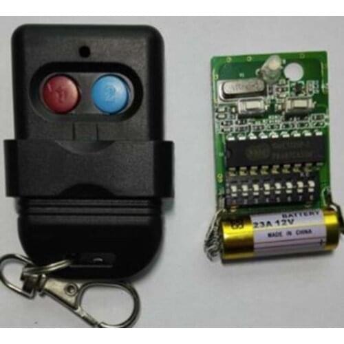 2pieces Malaysia 5326 330mhz 8 dip switch auto garage duplicate remote control beautiful
