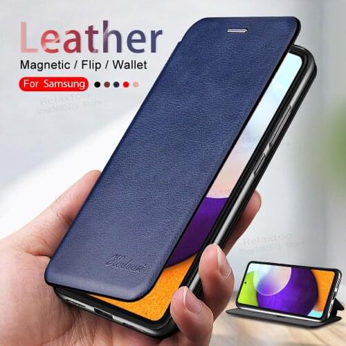 Magnetic Flip Case for Sansung A52 PU Leather Wallet Stand Cover for Samsung Galaxy A52 5G 4G A 52 samsunga52 6.5'' Phone Coque