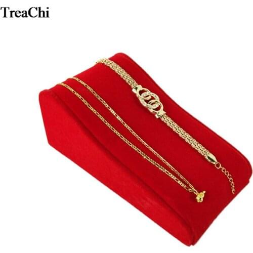 Newest High Quality Red Velvet Horizontal Necklace Storage Holder 8pcs Hook Bracelet Organizer Stand 19.5*10.5*8cm