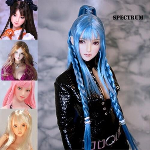 New Custom 1/6 Female Figure Beautiful OB Makeup Face Head Sculpt Model for TTL CG HT HOTSTUFF Body