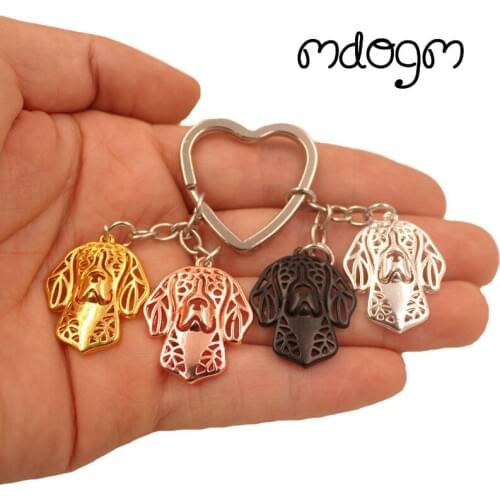 2021 New Fashion Beagle Dog Animal Cute Gold Silver Plated Keychain For Bag Car Women Men Girls Boys Love Jewelry K170