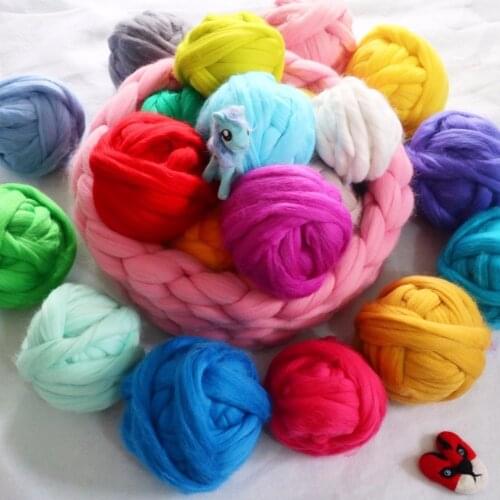 New 3g 40 Colors Merino Felting Wool Tops Fibre for Needle Felting & Wet Felting