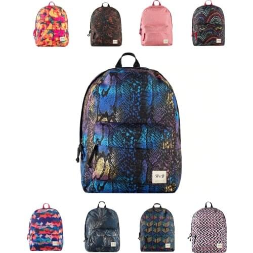Colorful Pattern Backpack Women Men Unisex New Fashion Lightweight Bag Kids Teenagers High Quality Polyester School Bag
