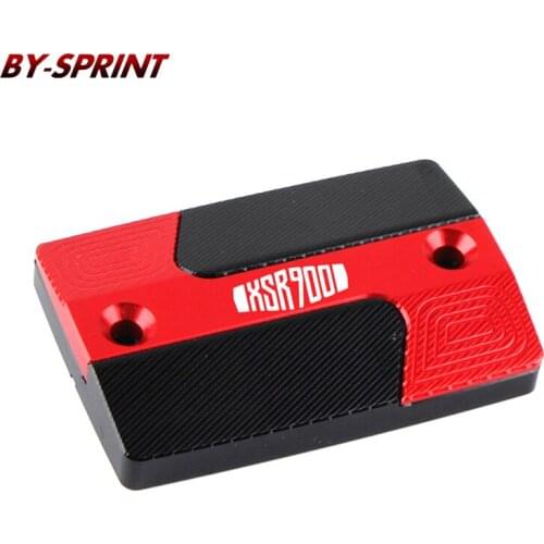 Motorcycle Aluminium Front Brake Fluid Reservoir Tank Cap Cover With LOGO For YAMAHA XSR700 XSR900 XSR 700/900 xsr 2016-2019