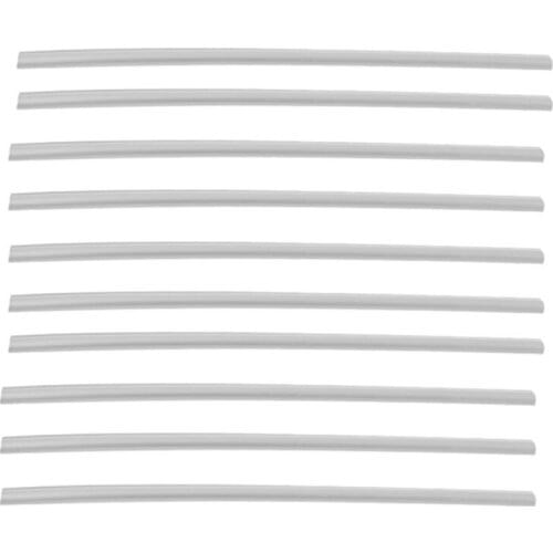 10x Multicolors Automotive Air Vent Decoration Strip Grille Car Odorless Durable Use Car Vent Outlet PVC Style Moulding A5KD