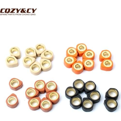 8PC Racing Quality Roller Weights 20x12mm 11g for KYMCO Downtown I 300 09-11 Downtown Abs - Abs i 300 10-12