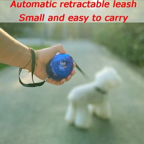 Pet Retractable Dog Leash Automatic Extension of The Leash for Pets Puppy Dog Accessories Chihuahua Yorkshire Nylon Adjustable