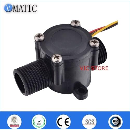 Free Shipping High Precision VCA168-8 Plastic Mounted Water Oem Low Cost Oil Hall Flow Rate Sensor