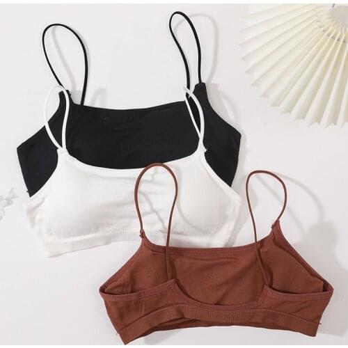 Women Seamless Tube Top Low Back Push Up Bra Top Push Up Bra Female Thin Strap Underwear Sexy Lingerie Backless Bustier Bandeau