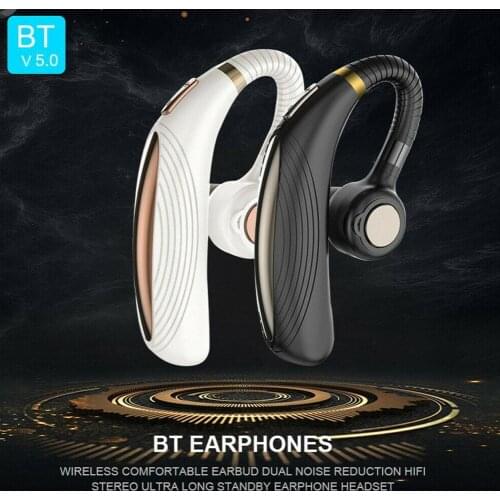 Bluetooth-compatible Earphone Wireless Headphone Headset With Time Music HD Handsfree Working 45 Hours For Phone D7R4