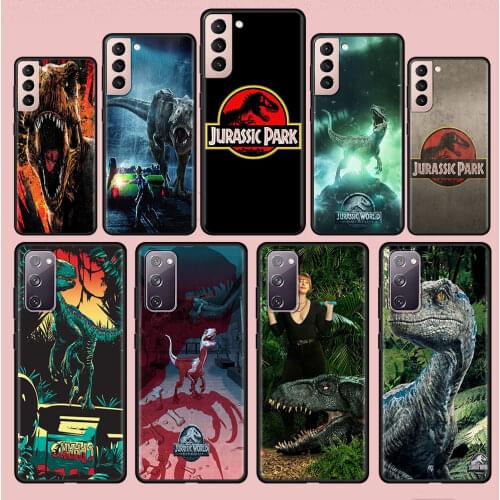 World Jurassic Park Cover for Samsung Galaxy S21 S20 FE Note 20 Ultra S10 Lite S9 Plus S8 S10e Cell Phone Case Shell Coque
