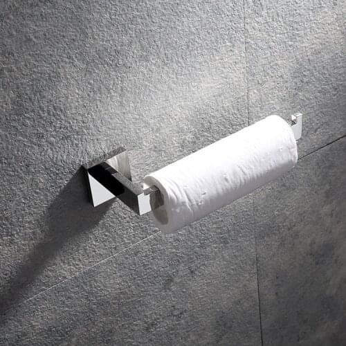 Black Square Towel Ring 304 Stainless Steel Towel Holder Bathroom Hanging Gold Towel Bar Bathroom Accessories Send From Brazil