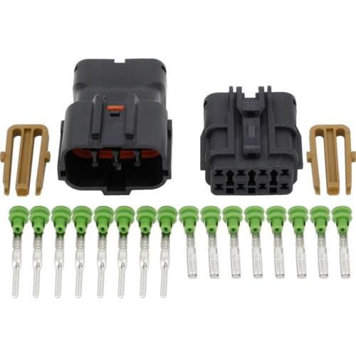 DJ7081Y-2-11/21 8 pin car socket Car Electrical waterproof electrical plug connector taillights Headlight assembly plug