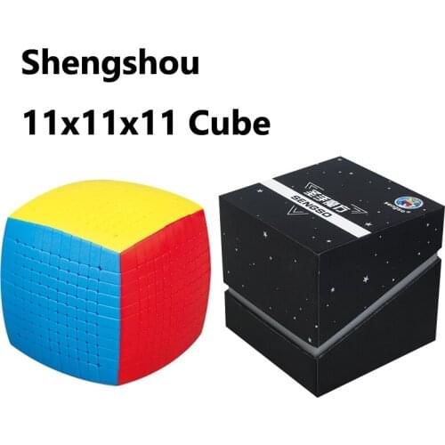 [JUDY] Shengshou 11x11 Magic Cubing Speed Stickerless 85mm,Professional,Anti-Stress Toys,Smooth,Childrens Puzzle,For the Game