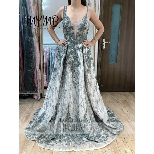 Spaghetti Strap Embroidery Lace Couture Dress MYMB 2021 New Women Dress For Special Occasion MY31115