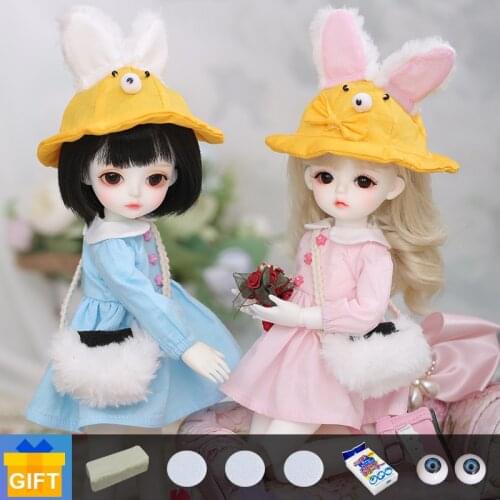 LCC Miyo and Ayane 1/6 Doll BJD Resin pink dress dolls fullset complete professional makeup Toy Gifts movable joint doll