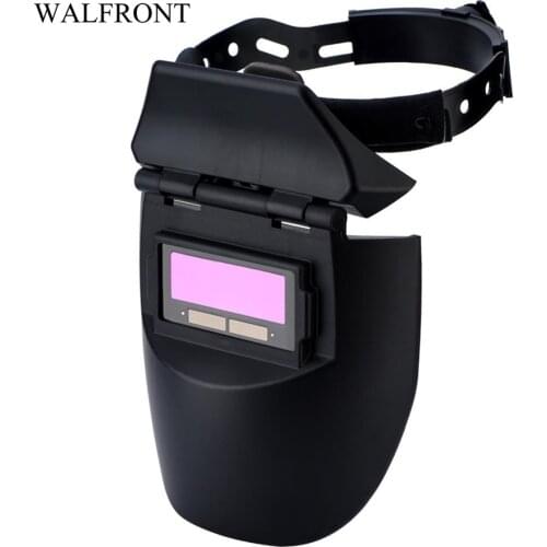 WALFRONT Solar Auto-Darkening Welding Helmet Electric Soldering Mask Welder Goggles Shading Cap Eyes Protector Polishing Lens