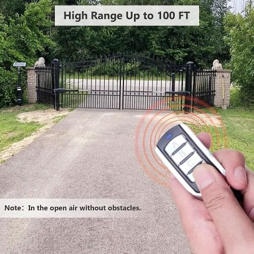 Multi frequency Duplicator Copy Fixed&Rolling Code 287-868MHz Garage Door Remote Control Commander Gate Opener Key Fob