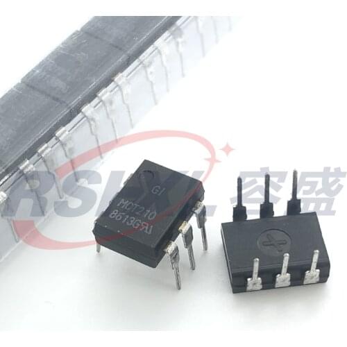 MCT210 DIP-8P OPTICALLY COUPLED ISOLATOR PHOTOTRANSISTOR OUTPUT New and Original 10PCS/LOT