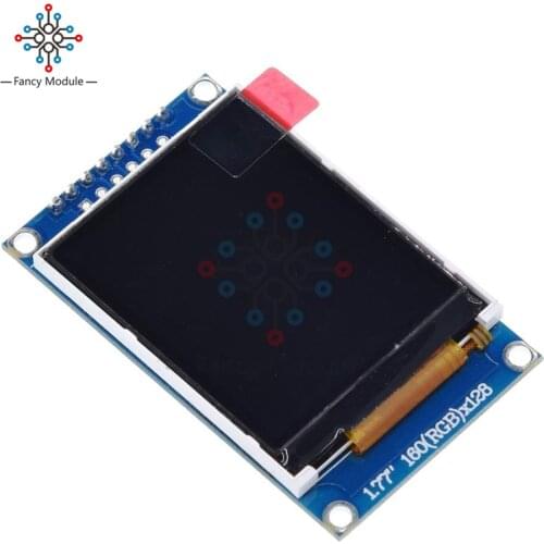 1.77 inch TFT LCD Module Full Color LCD Module Drive IC SPI Serial 128X160 TFTSPI TFT Color Screen Module Serial Port Module