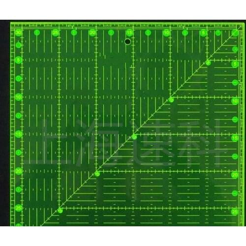 MADE IN JAPAN 4*4" Square With 1/8" Grid Kinds Of Styles Quilting Tools Quilting Ruler School Stationery Supplies Tailor PFAFF