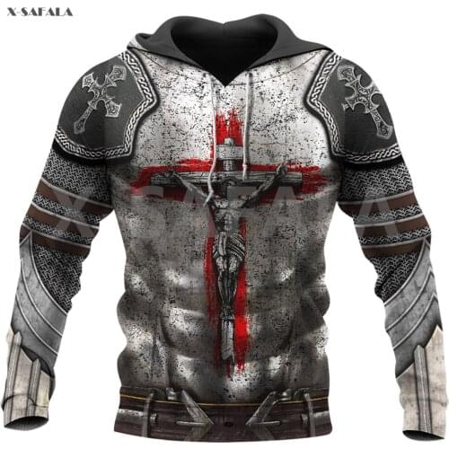 Jesus Premium Cross God Christian DAD My 3D Over Printed Hoodie Man Women Unisex Outwear Zipper Pullover Sweatshirt Casual