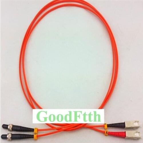 Fiber Patch Cord Jumper SMA905-SC SC-SMA905 Multimode 50/125 OM2 Duplex GoodFtth 20-100m