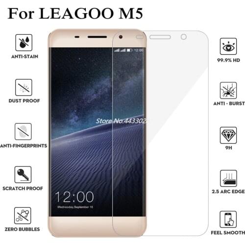 9H 2.5D Tempered Glass For Leagoo Kiicaa Power 5 T8S S8 S9 M9 PRO Screen Protector for Leagoo M7 M8 PRO M5 Plus Phone Glass