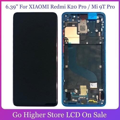 6.39'' Original For XIAOMI Redmi K20 / K20 Pro / Mi 9T Pro Lcd Display Touch Screen Digitizer Sensor Assembly