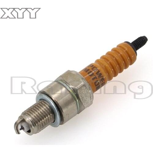 1pcs Motorbike Replacement Parts Spark Plugs High Performance 3-Electrode Motorcycle Spark Plug A7TC