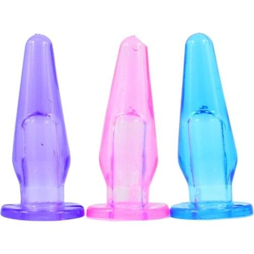 1Pcs G-Spot Vibrator Sex Toys For Woman Clitoris Massager Waterproof Anal Dildo Vibrator Butt Plug Adult Female Masturbation