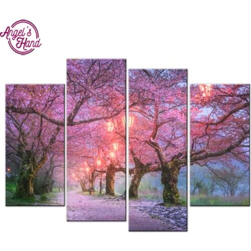 4pcs Abstract animal wolf Wall Art Picture,5d diy Full square Diamond Painting,Stitch Cross,mosaic,Diamond Embroidery home decor