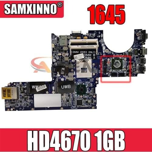 Akemy For DELL XPS 1645 Laptop Motherboard CN-0Y507R 0Y507R Y507R DA0RM5MB8E0 Support I7 CPU PM55 HD4670 1GB