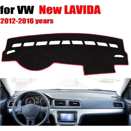 Car dashboard covers mat For VOLKSWAGEN VW New LAVIDA 2012-2016 Left hand drive dashmat pad dash cover accessories