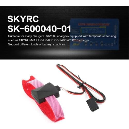 New SKYRC Temperature Sensor Probe Checker Cable With Temperature Sensing For iMAX B6 B6AC Battery Charger Temperature Control