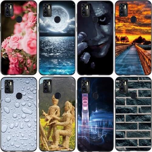 For ZTE BLADE A7s 2020 Case Rose Wolf Cute Patterned Cover Soft Silicon Phone Case for ZTE Blade A7s 2020 Top Quality