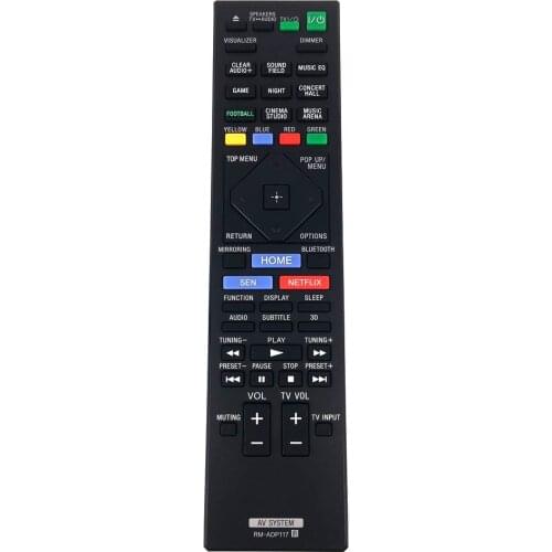 Brand New Original RM-ADP117 For SONY AV SYSTEM Remote Control BDV-N5200W BDV-N7200W HBD-N5200W SS-TSB135
