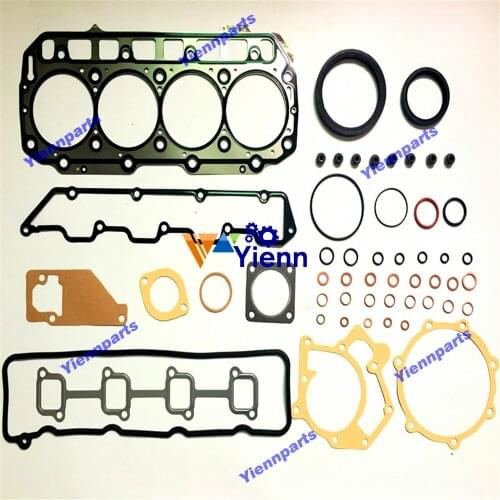 4TNV98 Engine Full Gasket Kit 729903-92690 With Cylinder Head Gasket 129903-01350 For Yanmar Diesel Engine Repair Parts
