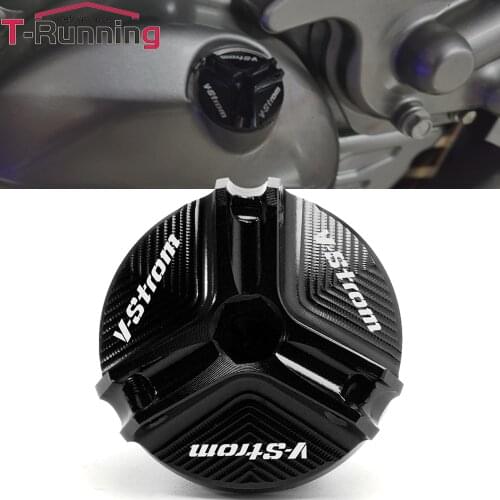 Oil Filter Cap for Suzuki V-Strom 650 1000 1050 VStrom 250 DL250 2020 DL650 DL1000 1050XT Motorbike Engine Oil Filler Plug Cover