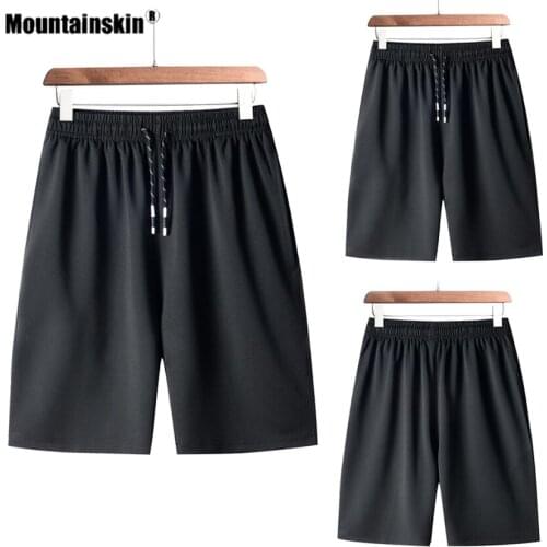 Mountainskin Mens Hiking Shorts Outdoor Sports Quick Dry Running Trekking Camping Loose Sportswear Man 8XL Short Trousers VA736