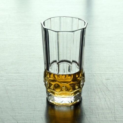 Set of 2 top quality crystal whiskey wine glass for party club beer drinking glass cups 200901-68