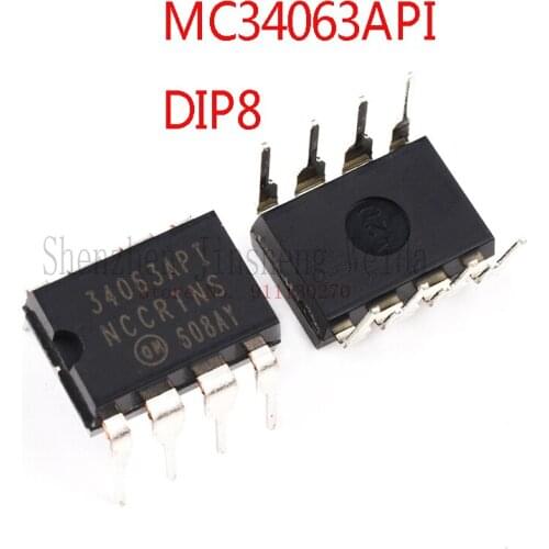 Original 5pcs / lot MC34063API 34063API 34063 DIP-8 In Stock new original IC