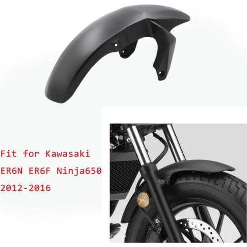 Front Fender Mudguard Tire Splash Mud Guard Cover Protcetor For Kawasaki Ninja 650R ER6N ER 6N ER-6N 2012 - 2016 2013 2014 2015