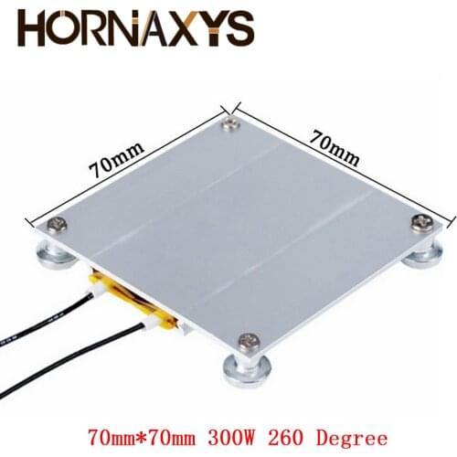 LED Lamp Remover 70*70mm BGA Demolition Chip Welding Soldering Station Aluminum PTC IP20 Heating Plate 300W 260 Degree