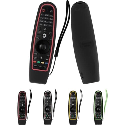 SIKAI Colored lines Silicone Case For LG Smart TV AN-MR600 AN-MR18BA Remote Cover For LG MR650 TV Remote Case For LG MR600